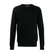 Svart Tekstil T-skjorte Pullover