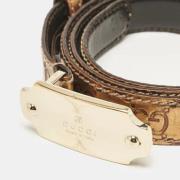 Pre-owned Leather belts