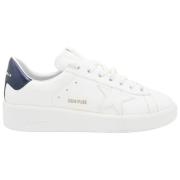 Hvite Skinn Sneakers Purestar Stil