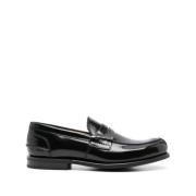 Sorte Loafers Sko for Menn