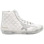 Quilted Nappa Sneakers Optic White