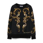 Barocco Print Sweater Svart