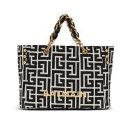 1945 Myk monogram jacquard tote bag