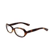 Brune Acetatrammer med Havana-skive