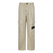 Beige Cargo Bukser Aw24