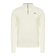 Herre Zip Hals Pullover Genser