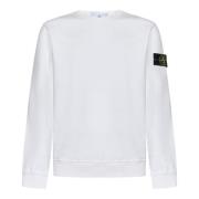 Hvit Crewneck Sweater Aw24