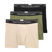 Multifarget Boxer Brief 3-Pakning Lett Bomull