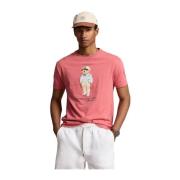 Rød Polo Ralph Lauren Short Sleeve T-Shirt T-Shirt