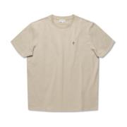 Beige Panos Emporio Element Tee Cotton T-Shirt