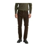 Brun Morris Stockholm James Soft Twill 5-Pkt Bukse