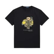 Sort Polo Ralph Lauren Short Sleeve T-Shirt Polo Bear T-Shirt