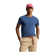 Blå Polo Ralph Lauren Short Sleeve T-Shirt T-Shirt