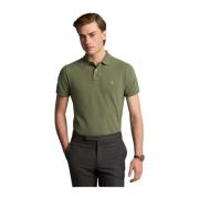 Grønn Polo Ralph Lauren Custom Slimfit Mesh Polo Shirt Polo