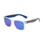 Hvit Injisert Unisex Solbrille