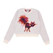 Lettvekts Crewneck Sweater Kvinner