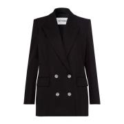 Dobbeltspent Linblandet Blazer