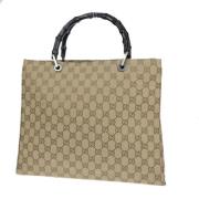 Pre-owned Canvas gucci-bags