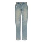 Jeans med vintageeffekt