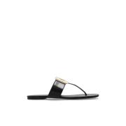 Georgia flip-flops i skinn