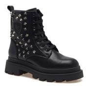 Svart Lace-Up Boot Kimmel