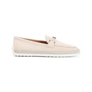 Stilig Nude Loafer Sko