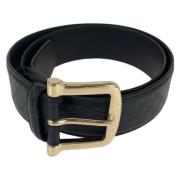 Pre-owned Leather belts