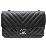 Pre-owned Leather chanel-bags