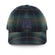 Tartan Check Patch Lue