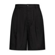 Plisserte shorts