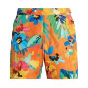 Blomstrete Badeshorts