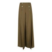 Montaine Full Length Flat Front Trousers