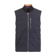 Navy Hybrid Down Gilet