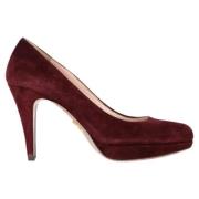 Pre-owned Suede heels