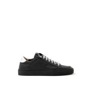 Svart Skinn Sneaker