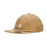 Corduroy Flat Visor Cap Almond Butter