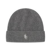 Kashmir Beanie i Mørkegrå