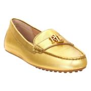 Barnsbury Metallic Leather Loafers