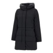 Svart Parka Luxe 2-i-1 Kåpe