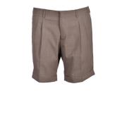 Klassiske Bermuda Shorts i Ullblanding