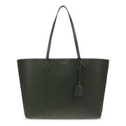 Triple-Compartment Tote Bag