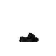 6cm Hæl Lær Sandal Kolleksjon