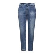 Slim Fit Distressed Jeans