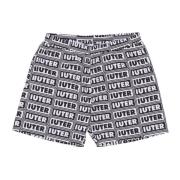 Hvit Bermuda Badebukser Shorts