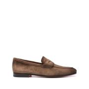 Brun Semsket Penny Slot Slip-On