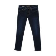 Indigo Skinny Cut Denim Jeans