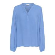 Flowing V-Neck Blouse Ebb And Flow