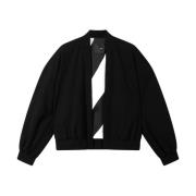 Reversibel Bomber Blazer Svart