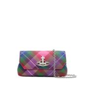 MultiColour Candy Tartan Skulderveske