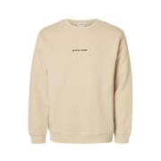 Logo Crew Neck Sweatshirt Havregrøt